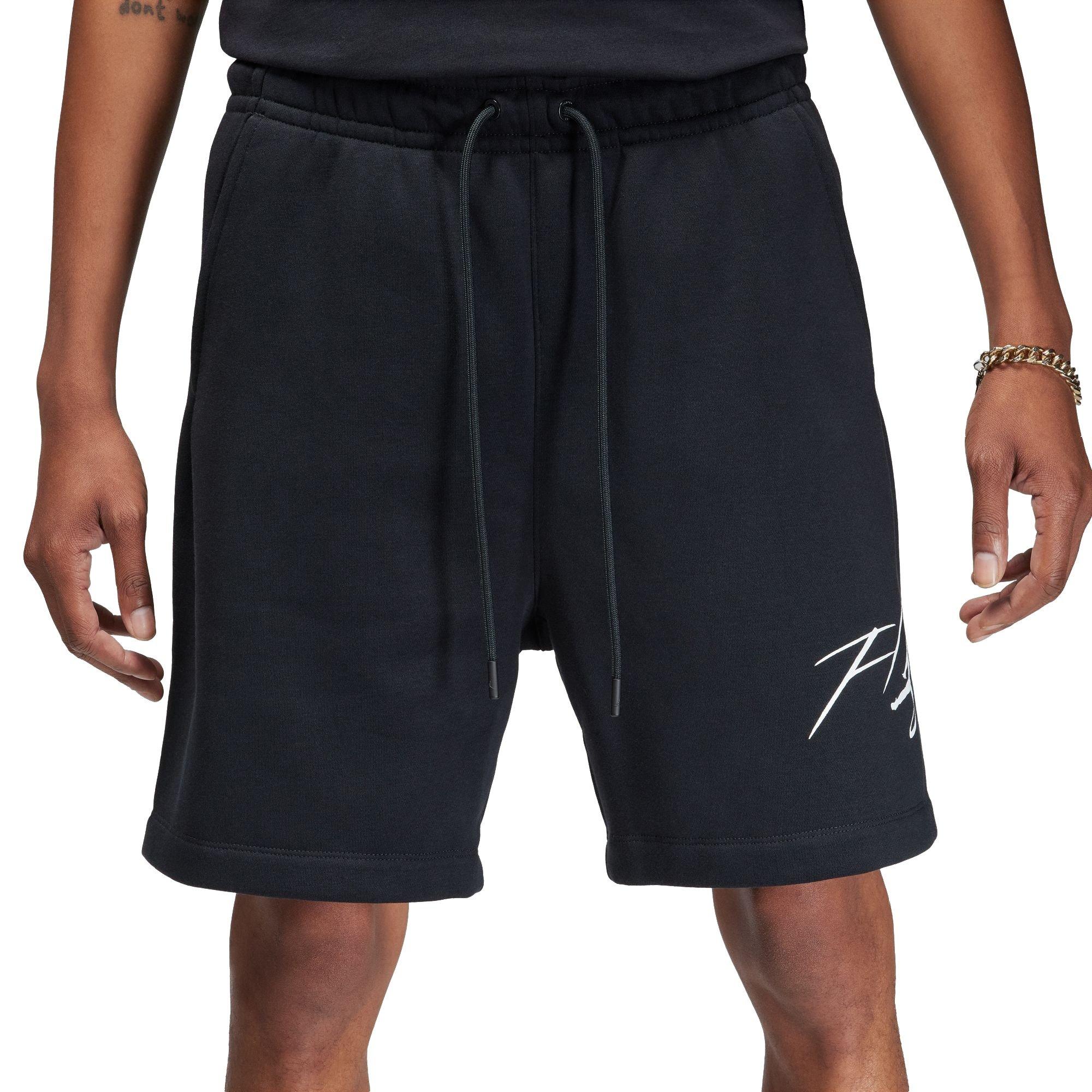 Jordan Men's Flight Brooklyn Fleece Shorts - Black - BLACK